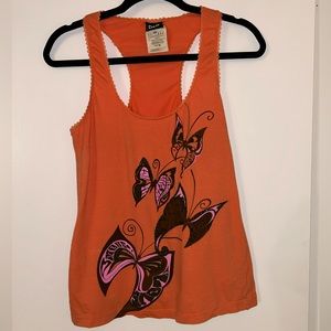 Y2K DOLCE AND GABANNA Vintage Butterfly Tank